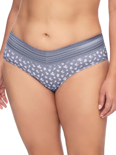 Image of Warner's womens No Pinching No Problems Dig-free Comfort Waist With Lace Microfiber Hipster 5609j