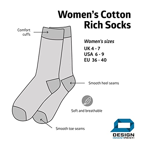 Design, Invent, Print! 60Th Birthday Gift Vintage Novelty Pink Women’S Socks Keepsake Idea 60 Years Old thumb #3