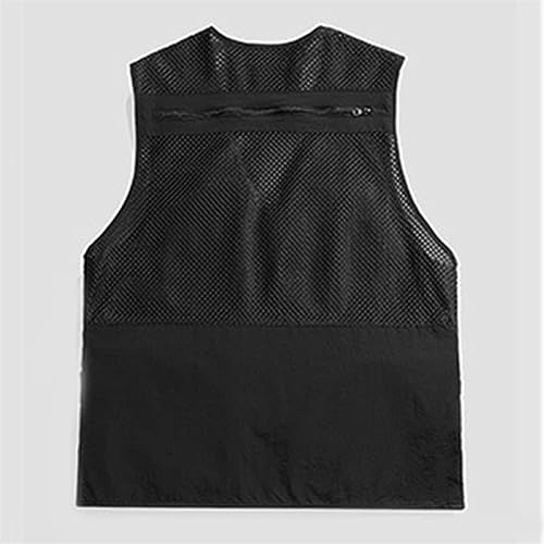 DALIZA Vissen Vest Mannen Multi Pocket Vissen Vest Mannen Ademend Schieten Multi Zakken Vest Schieten Vest Mouwloze Jas Jas - Image 3