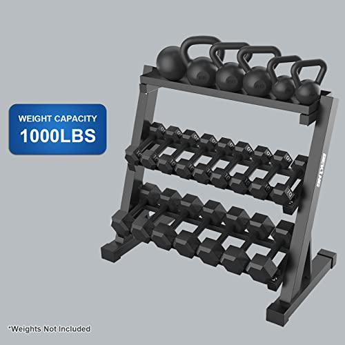 Beking BK96-1 Dumbbell Rack, 3 Tier Weight Storage Rack thumb #5