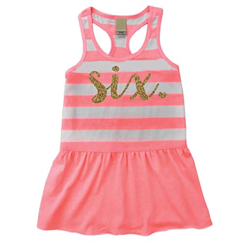 Bump and Beyond Designs Sixth Birthday Outfit Girl Six Year Old 6th Birthday Summer Dress