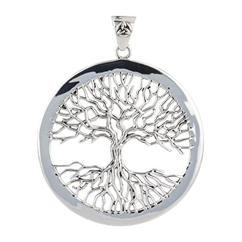 Jewelry Trends Sterling Silver Large Celtic Tree of Life Pendant Cover