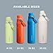 Stanley IceFlow Fast Flow Water Bottle 16 oz | Angled Spout Lid | Lightweight and Leakproof for Travel and Sports | Insulated Stainless Steel | BPA-Free | Navy