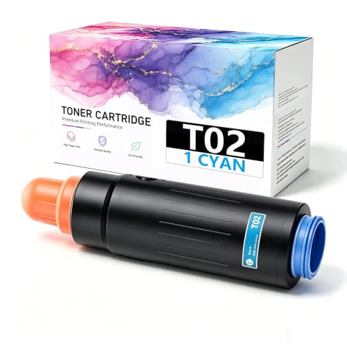 Toner T02 haute précision pour des couleurs riches sur Canon LaserJet C10000VP