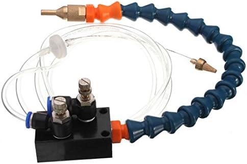 OriGlam 【The Mist Coolant Lubrication Spray System for Metal Cutting Engraving Cooling Sprayer Machine for Air Pipe CNC Lathe Milling Drill