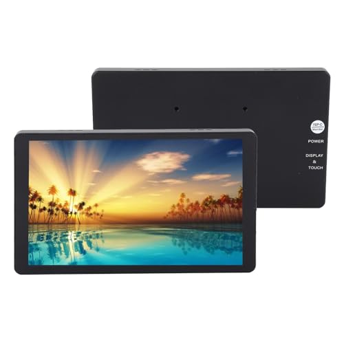Tocco capacitivo a 10 punti: dotato di vetro temperato e tecnologia touch capacitiva a 10 punti, questa schermata offre interazioni tocco fluide e reattive, ideali per progetti interattivi.