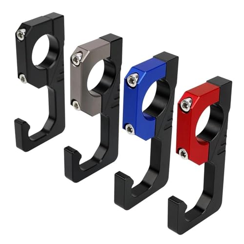 Gancho de aluminio negro para transporte de equipaje en ADV 150 4