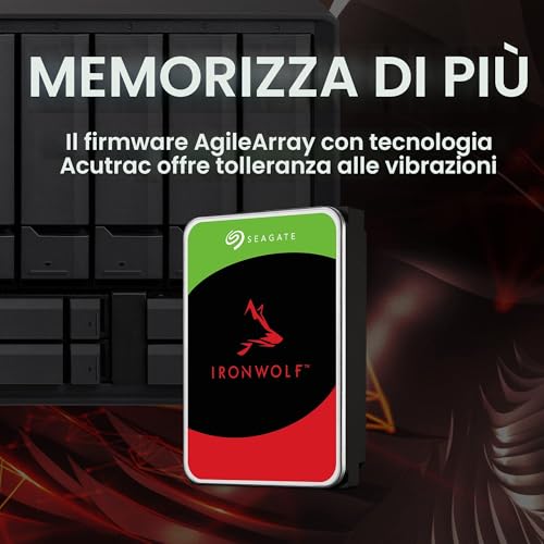 IronWolf 12TB, Unità disco interna, 3.5", SATA 6 GB/s, Data Rescue Service (ST12000VNZ008) - Hdd - Immagine 1