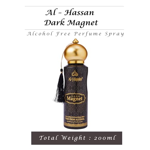 Dark Magnet Perfumed Spray For Men & Women - Pack of 2 (200ml Each) | Long Lasting & Captivating Fragrance | Body Spray