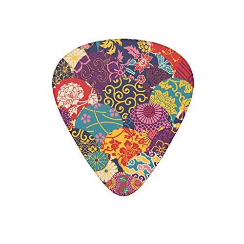 Lot de 12 médiators de culture, écailles de sirène colorées, texture pour guitare électrique, basse, acoustique, cadeau pour les amateurs de guitare acoustique avec boîte - Les Beatles, Paul McCartney, John Lennon, RIngo Starr, George Harrison Lot de 12 médiators de culture, écailles de sirène colorées, texture pour guitare électrique, basse, acoustique, cadeau pour les amateurs de guitare acoustique avec boîte