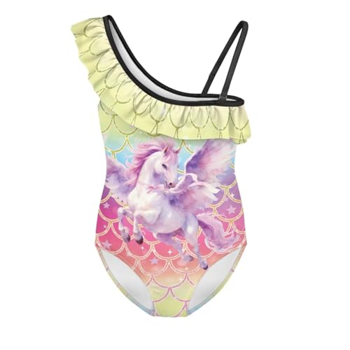 Image of Yzaoxia Girls One Piece Swimsuits Bathing Suit for Kids Swimwear 3-14Y