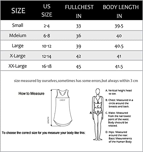 Fmirreo Cotton Nightgown For Women Sleeveless Comfy Sleepdress Lightweight Sleepwear Victorian Cool Cozy Nightdress #TOP5