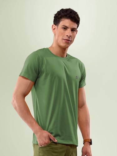 Image of Lux Nitro Men's Solid Relaxed Fit T-Shirt