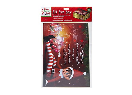Elves Behavin' Badly Pequeña Nochebuena Caja Regalo Duende Travieso 21x32x11cm