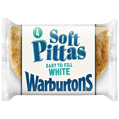 Warburtons White Pittas 256g