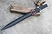 Nepal forged 21 inches Blade Greek Xiphos Sword-Forged-Replica Sword-Hand Crafted in Nepal- Tempered Leaf Spring of Truck-Sharpen-Function
