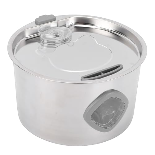 Fuente automática de agua para gatos y perros Keenso 3.2L acero inox miniatura 2