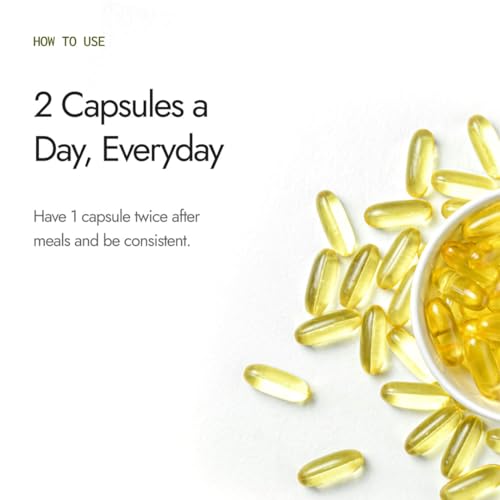 Kapiva Flaxseed Omega 3 Capsules (60N) | Vegetarian Flaxseed Oil Omega | Better Joint & Heart Health (60 Cap (Pack of 1))