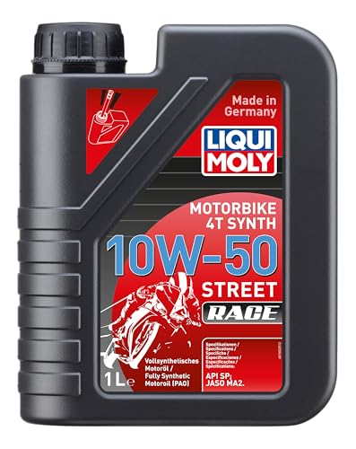 Liqui Moly Motorbike 4T Synth 10W-50 Street Race | 1 L | Motorrad 4-Takt-Öl | Art.-Nr.: 1502