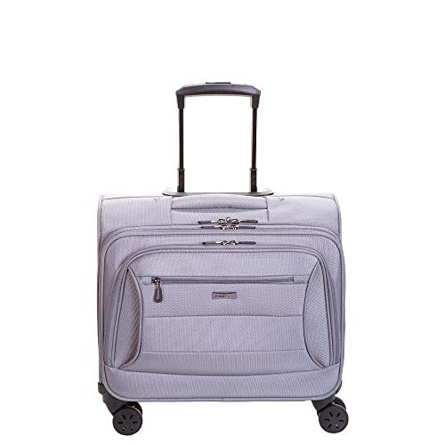 Pasta Executiva com Rodas 2 Compartimentos Sestini Web 3.0 Plus - Cinza