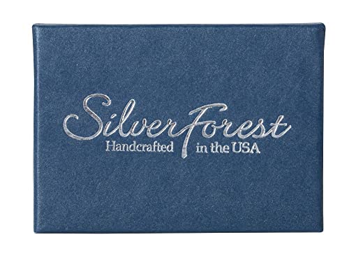 Silver Forest of Vermont Paw Print and Tiger's Eye Dangle Earrings4