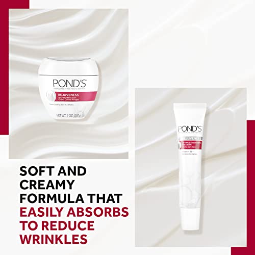Pond'S Anti-Wrinkle Cream And Eye Cream Anti-Aging Face Moisturizer Rejuveness With Vitamin B3 And Retinol Complex thumb #4