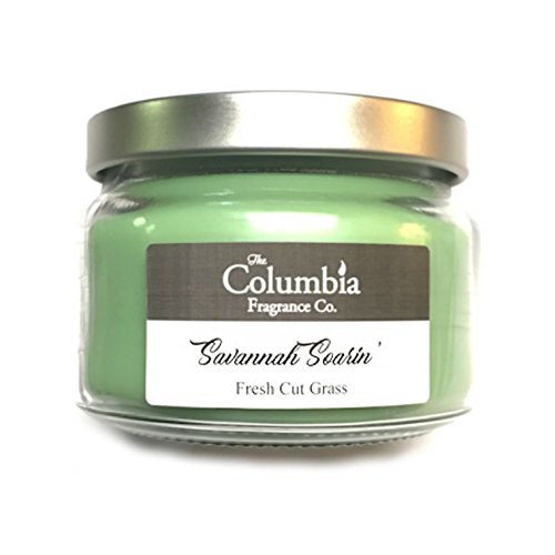 SAVANNAH SOARIN' Fresh Cut Grass candle, 8 oz Home & Kitchen