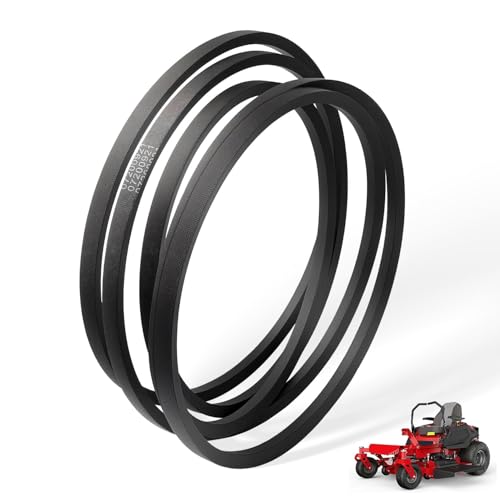 LEYURISE Upgrade V-Belt Drive Belt Turn Lawn Mower Belt Compatible