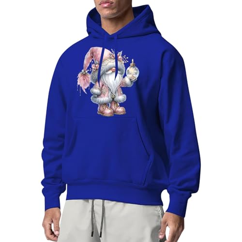 Christmas Hoodies for Men Cute Grumpy Graphic Sweatshirts, Vintage Casual Shirts Loose Fit Relaxed Pullover Tops2