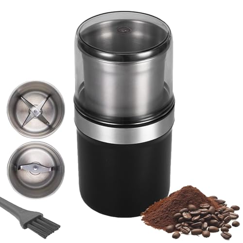 Voltix Electric Multi-Use Cup Grinder – Large Capacity Stainless Steel, Coffee Grinder & Spice Grinder...
