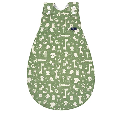 Alvi Baby-Mäxchen Außensack, Schlafsack mitwachsend, Baumwoll Schlafsack...