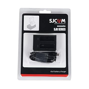 YANTRALAY SCHOOL OF GADGETS Accessories Dual Slot Battery Charger with Micro USB Cable for SJCAM (SJ8)