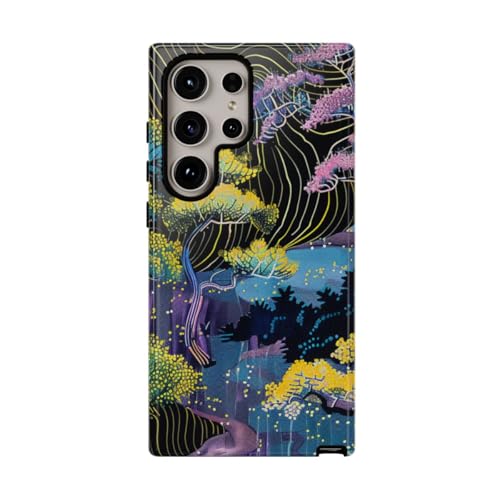 Coque Samsung S24 Ultra paysage abstrait coloré pour sublimer votre quotidien