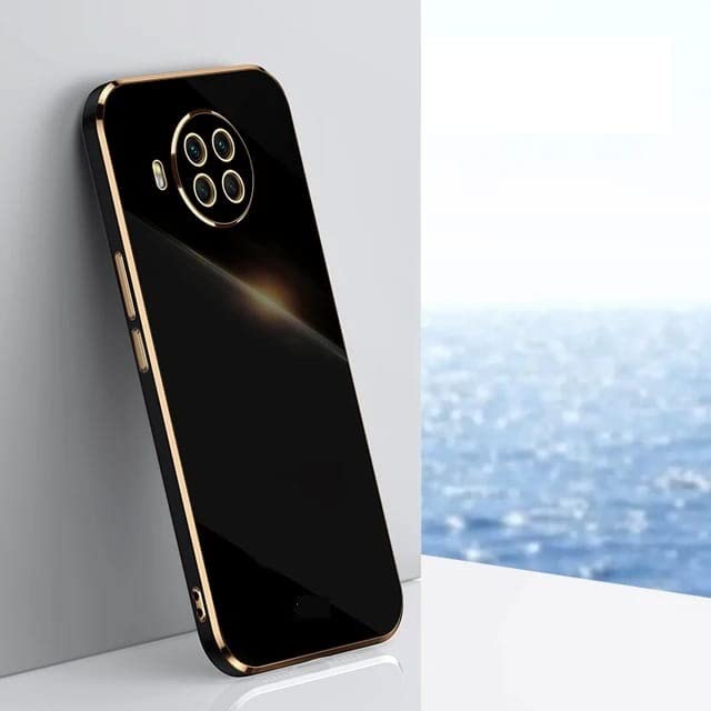 Apurb Store for Xiaomi Mi 10i Luxury Square Plating Case Solid Color Soft Silicone Back Cover for Xiaomi Mi 10i (Black) (B0BTQ1T633) Amazon Price History, Amazon Price Tracker