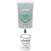V1rtus color plateado aditivo de pintura con purpurina plateada, 100 g, 2...