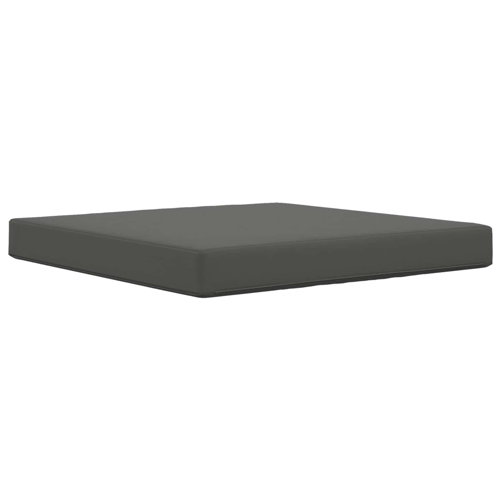 Cuscino per Divano da Esterno Antracite 80x80x8 cm | Ideale per arredare giardino, terrazza o balcone con eleganza. Seduta imbottita in schiuma ad alta resilienza.