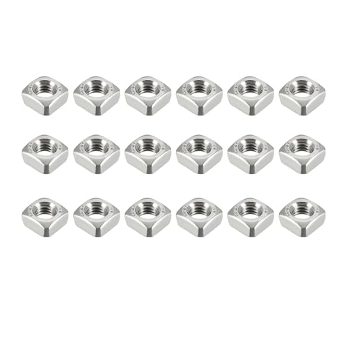 METALLIXITY Square Nuts (M8x1.25mm/0.05