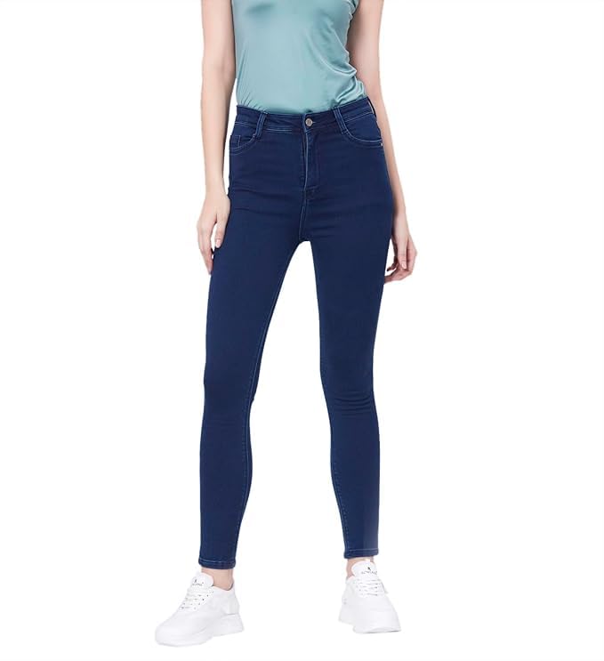 Women Washed Skinny Fit Navy -26-picture-45