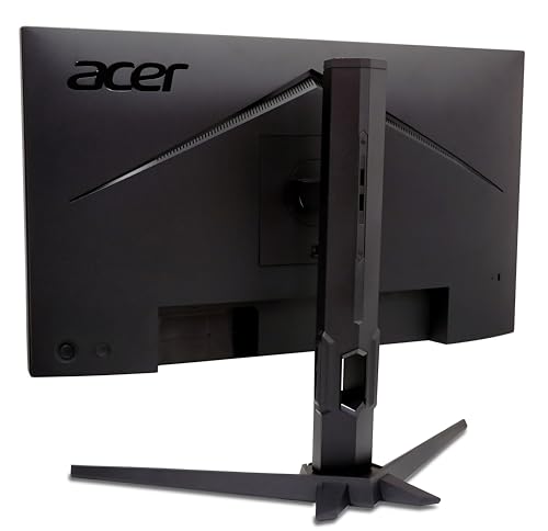 acer Nitro XV270U F3 Gaming Monitor 27 Zoll (69 cm Bildschirm) WQHD, IPS, 320Hz, bis zu 0.5ms (GtG), DP 1.4, 2xHDMI 2.1, höhenverstellbar, drehbar (Pivot), FreeSync Premium
