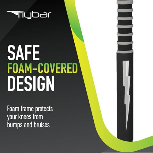 Image of Flybar Maverick Pogo Stick for Kids Ages 5+, 40 to 80 Pounds, Perfect for Beginners, Easy Grip Handles, Anti-Slip Pegs, Outdoor Jumper Toys for Boys & Girls, Outside Toys for Kids