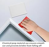 6 Pcs Paint Edger Replacement Pads, Paint Pad for Walls and Ceilings Line Edging Tool Latex Paint Flat Edger Refills Pads for Ceiling Corner Painter Trim Paint Edger Tool - Image 7