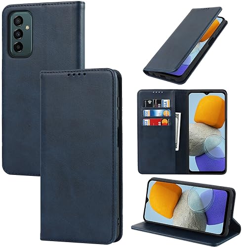 �Ή� Galaxy m23 5g �P�[�X �蒠�^ �X�}�z�P�[�X �T���X�� �M�����N�V�[m23 5G �J�o�[ �蒠�^ �J�[�h�X���b�g�A�L�b�N�X�^���h ���U�[(�l�C�r�[)