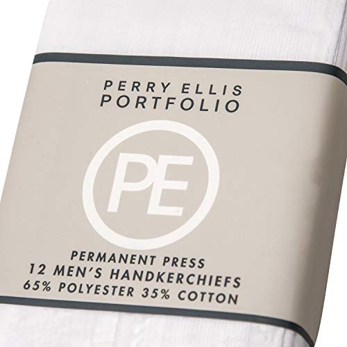 Perry Ellis PE20412A 12 Pack Handkerchief thumb #1