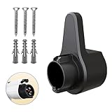ThtRht EV Charger Holder Wall Mount Electric Vehicle Charger Nozzle Holster Dock with Wire Hook Organizer for EVSE SAE J1772 Charger Electric Car Charger Home EV Charger Level 2 EV Charging Station