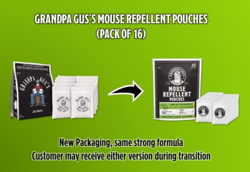 Grandpa Gus'S GPP-10-6 Extra-Strength Mouse Repellent Pouches, Cinnamon/Peppermint Oils Repel Mice From Nesting & Freshen Air In Car/Rv/Boat/Garage/Shed/Cabin thumb #5