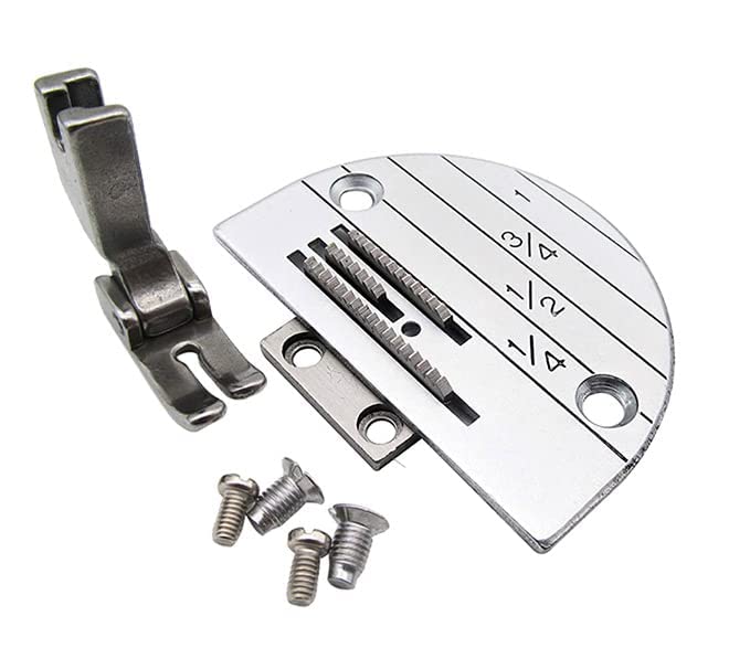 Bhavya Enterprises Tailor Feed Dog, Needle Plate and Presser Foot Set Industrial Tailor and Home Use Umbrella Sewing Machine Parts-image-36