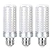 YIUN E27 LED bougie ampoules, LED 26W Candelabra Ampoules 180 watts équivalent, 2200lm, Blanc froid 6000K, Bougie décorative E27, Non graduables, Pack 3