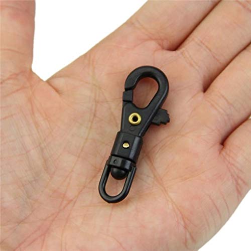 Yongse Mini Rotatable Buckle Hang Quickdraw Outdoor Survival Carabiner Key Chain Tool
