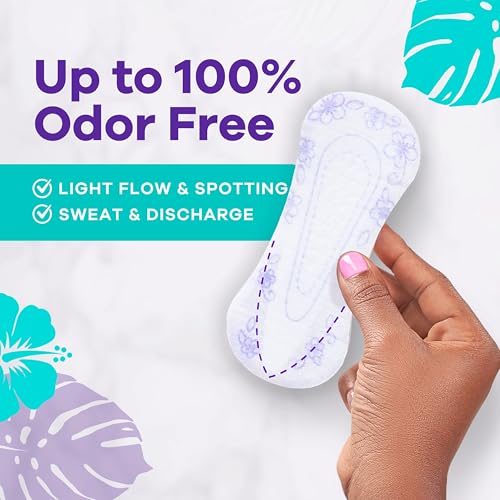 Image of Always Daily Protect Multi-Style Liners, Regular Length, Unscented Panty Liners, Up to 100% Odor Free and Fragrance Free, Cleanguard Quilted Core Absorbs Wetness and Odors, 108 Count