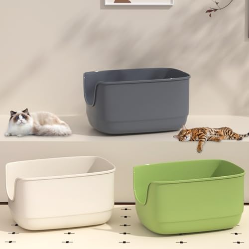 Arenero Jumbo para Gatos con Laterales Altos Extra Grande miniatura 6